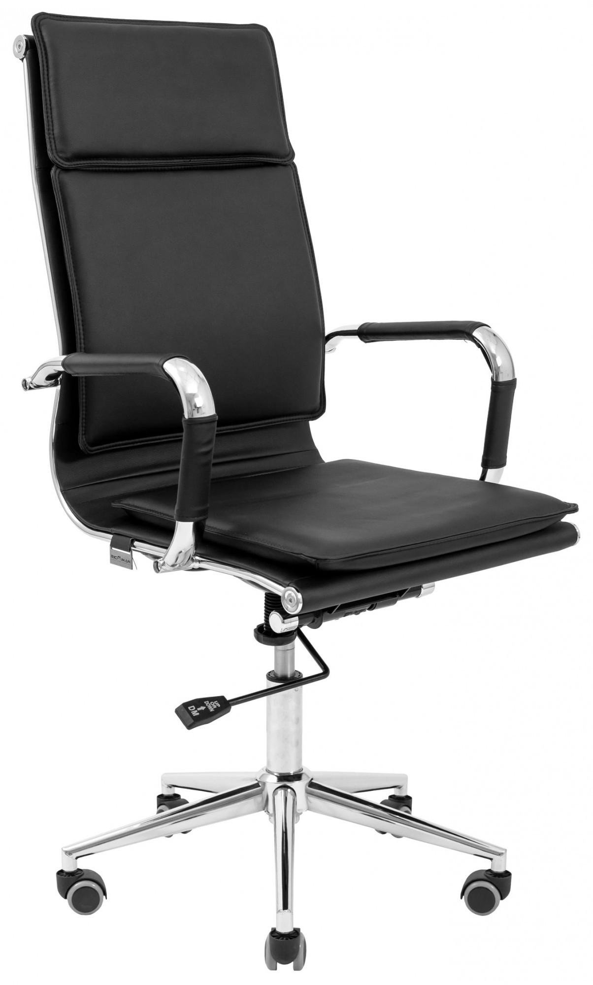 Кресло Гавайи хром хром DeepTilt Черный (okrich0013)