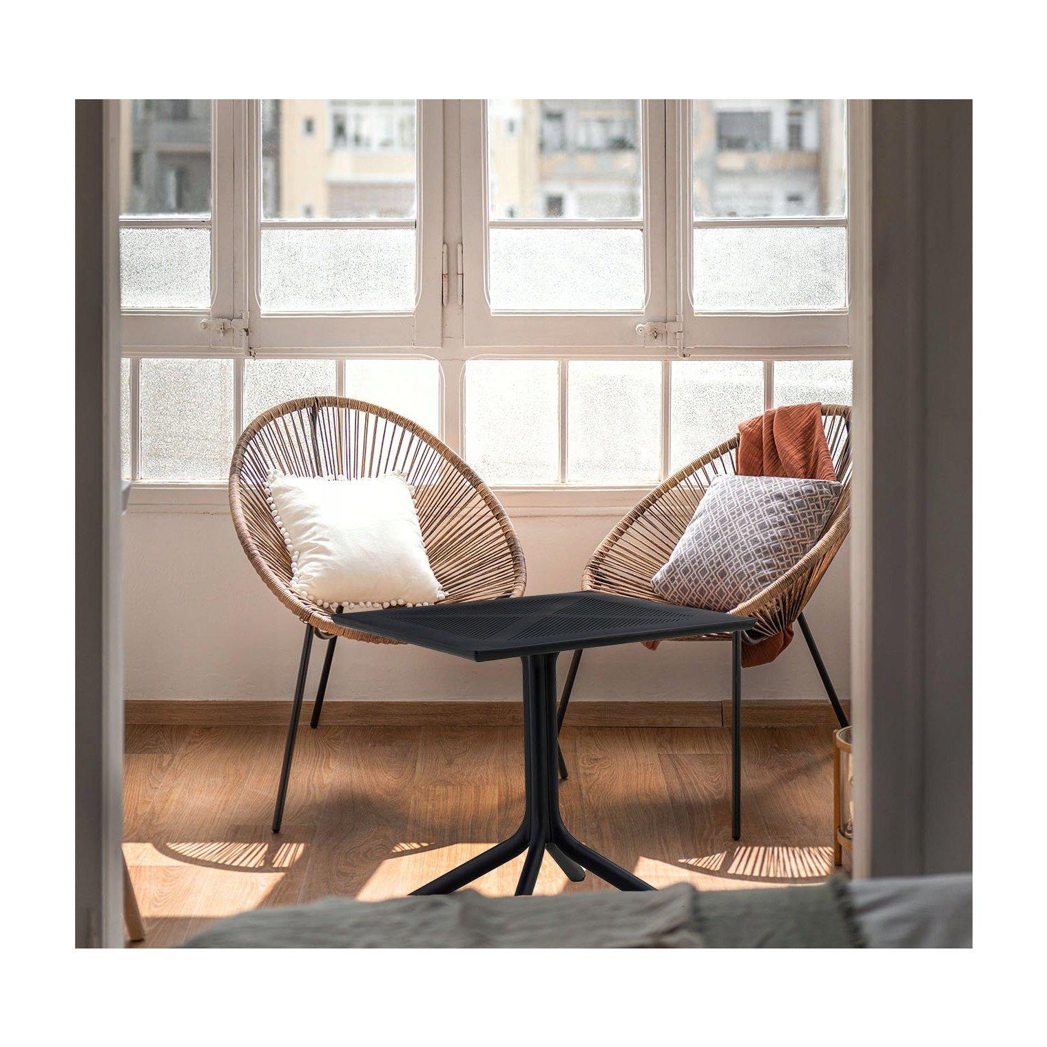 Стіл садовий Kontrast TULUM Чорний (5.04.11255) - фото 8 Стіл садовий Kontrast TULUM Чорний (5.04.11255) - фото 8