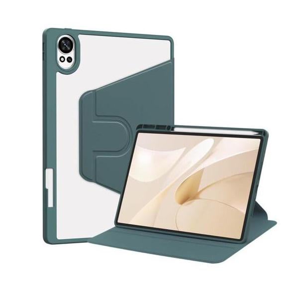 Чехол-книжка Leather Flip Cover with Stand для Huawei MatePad Air 2024/MatePad Air 2025 Зеленый