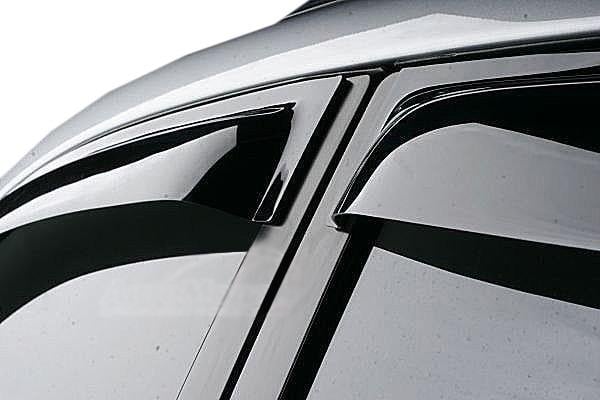 Ветровики HIC для Lexus RX 2009-2015 гг. поликарбонат Черный