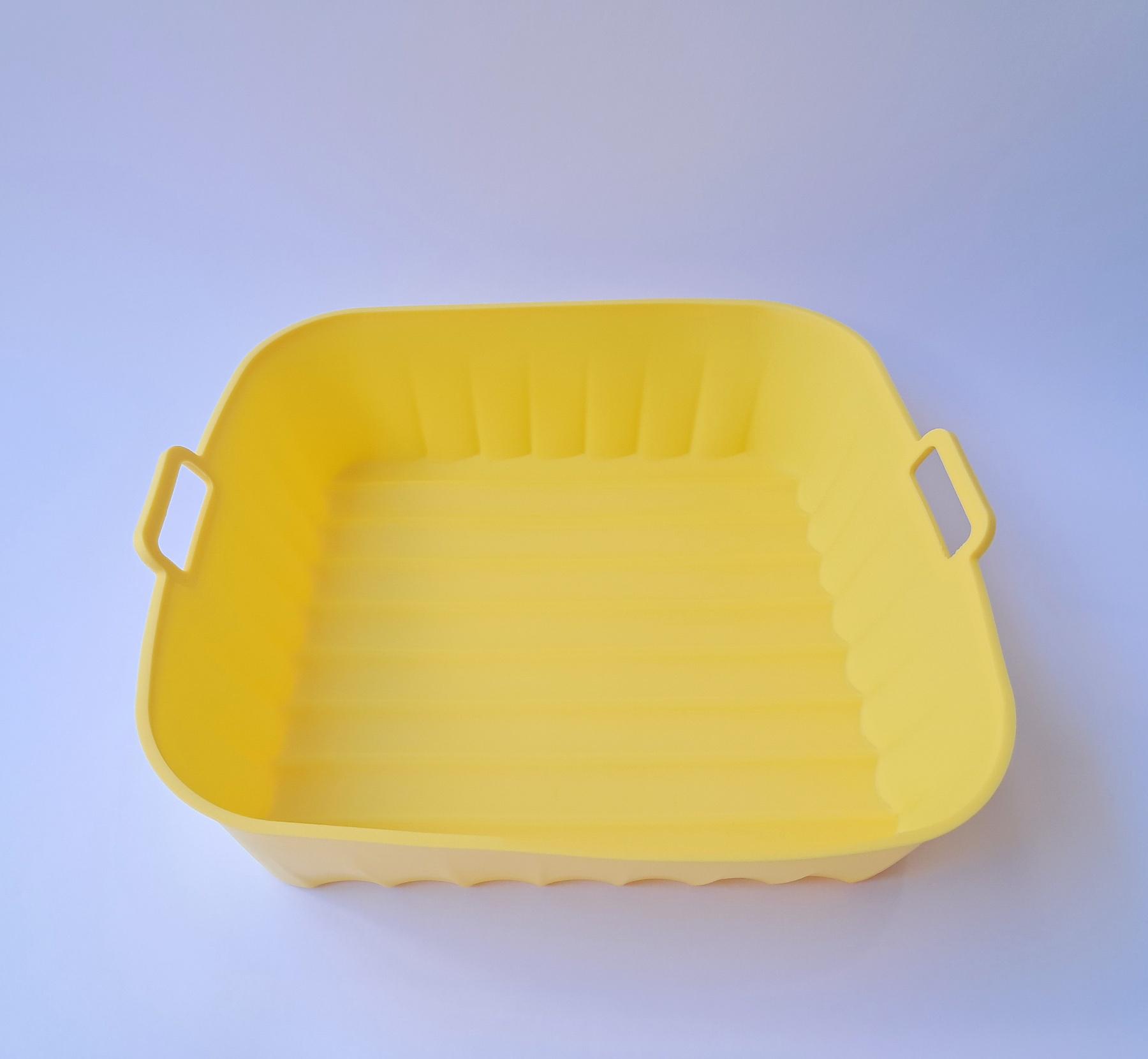 Форма силиконовая для аэрогриля ребристая мультипечи прямоугольная Желтый (SAM-319) - фото 5 Форма силиконовая для аэрогриля ребристая мультипечи прямоугольная Желтый (SAM-319) - фото 5