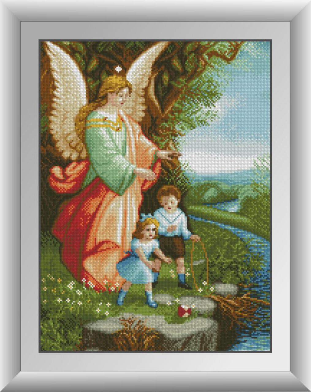 Алмазная мозаика Dream Art Ангел Хранитель 40x54 см (DA.30300)