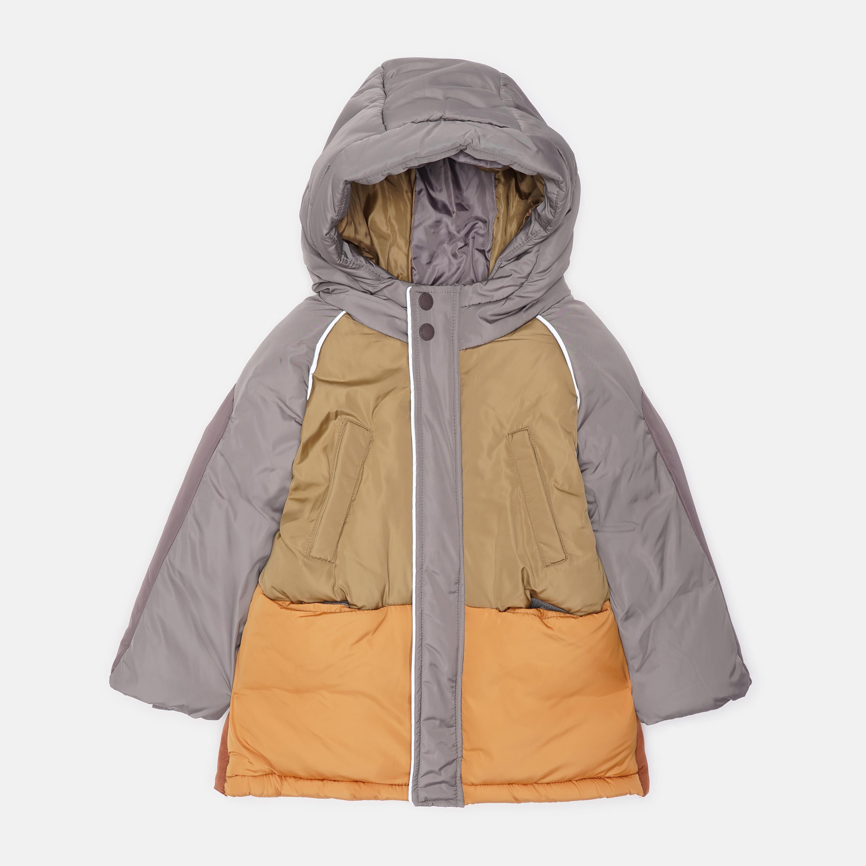 Куртка Zara 104 см клетка Серо-бежевый (5644842330)