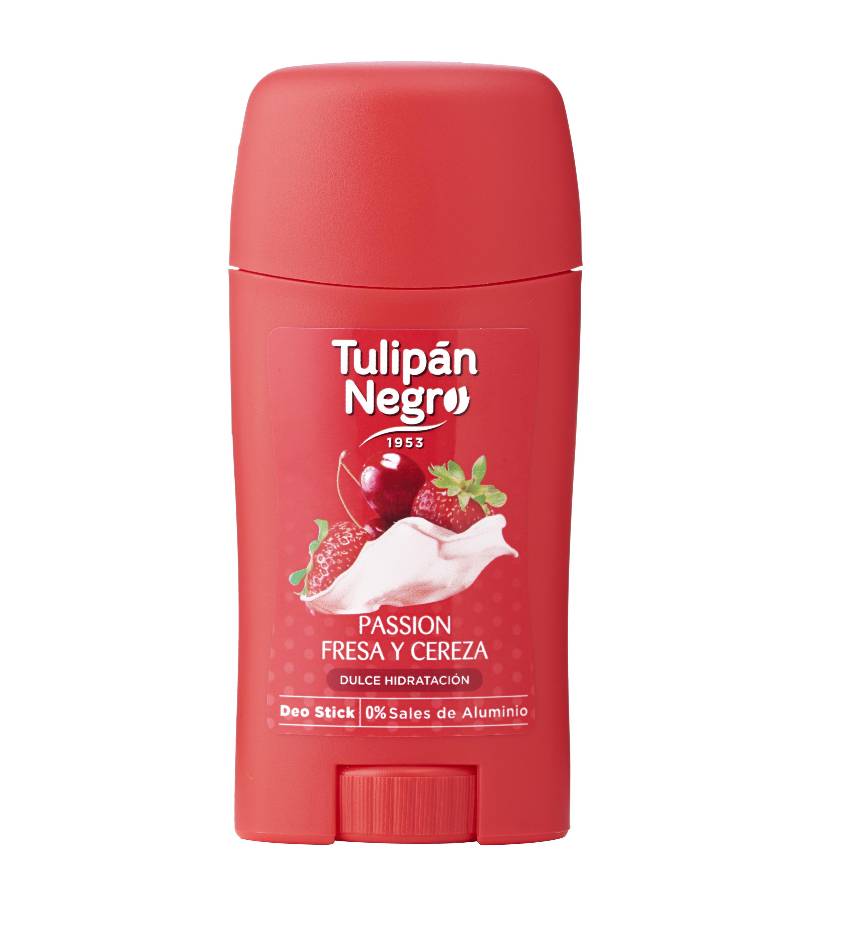 Дезодорант-стик Tulipan Negro Gourmand Клубника и вишня 50 мл (8410751031642)