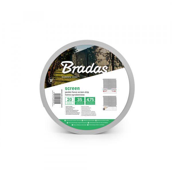 Лента оградительная Bradas 4,75 см х 35 м 450 г/м2 и 20 зажимов Светло-серый (36478) Лента оградительная Bradas 4,75 см х 35 м 450 г/м2 и 20 зажимов Светло-серый (36478)