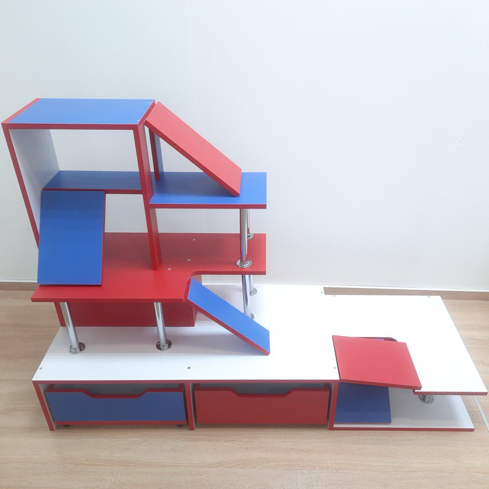 Игровая зона Паркинг Drive DS-498 для автомобилей 1470x1000 мм (ДСDS493П)