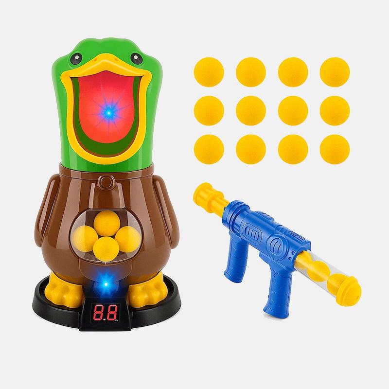 Інтерактивна гра Duck Shooting зі звуковими та світловими ефектами та 12 м’ячів