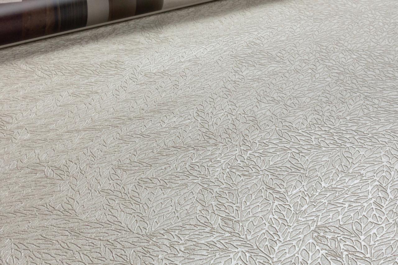 Шпалери флізелінові GrandecoLife Hype 3012 HY вініл гарячого тиснення 1,06х10,05 м Світло-бежевий