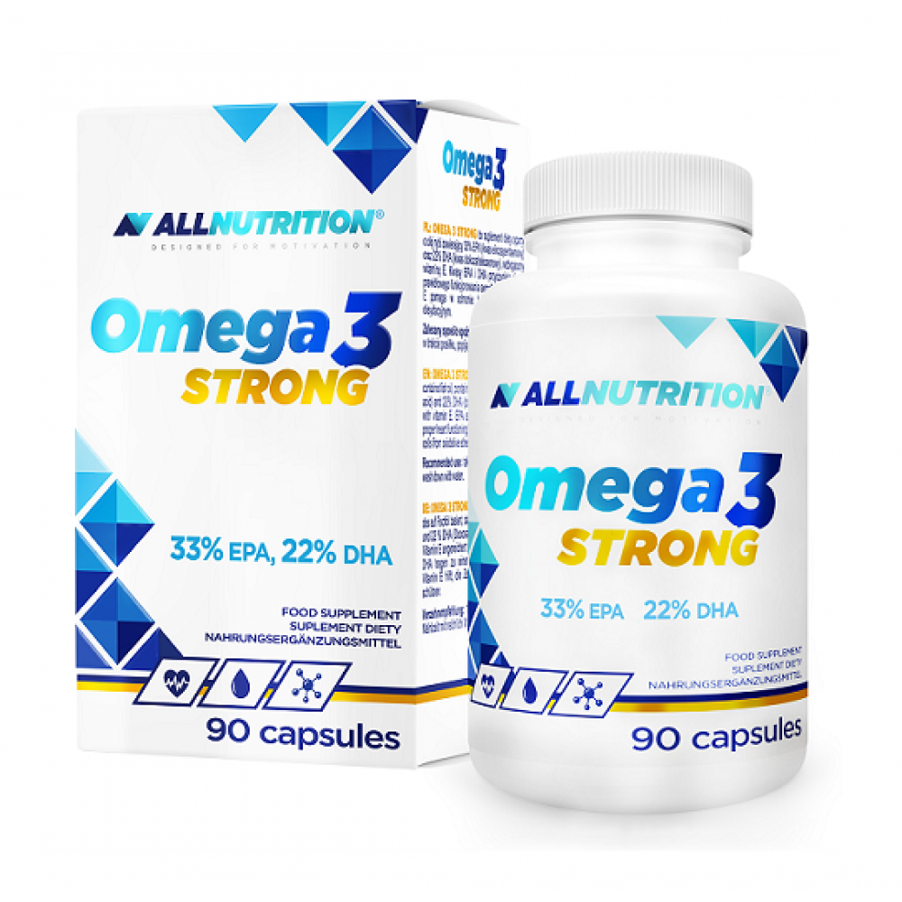 Жирные кислоты Omega 3 Strong 90 капс. (10915443)