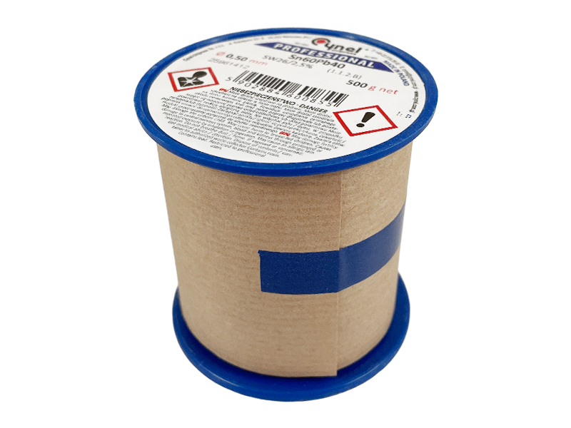 Припой оловянно-свинцовый Cynel Sn60Pb40-SW26 0,5 мм 500 г (8122)