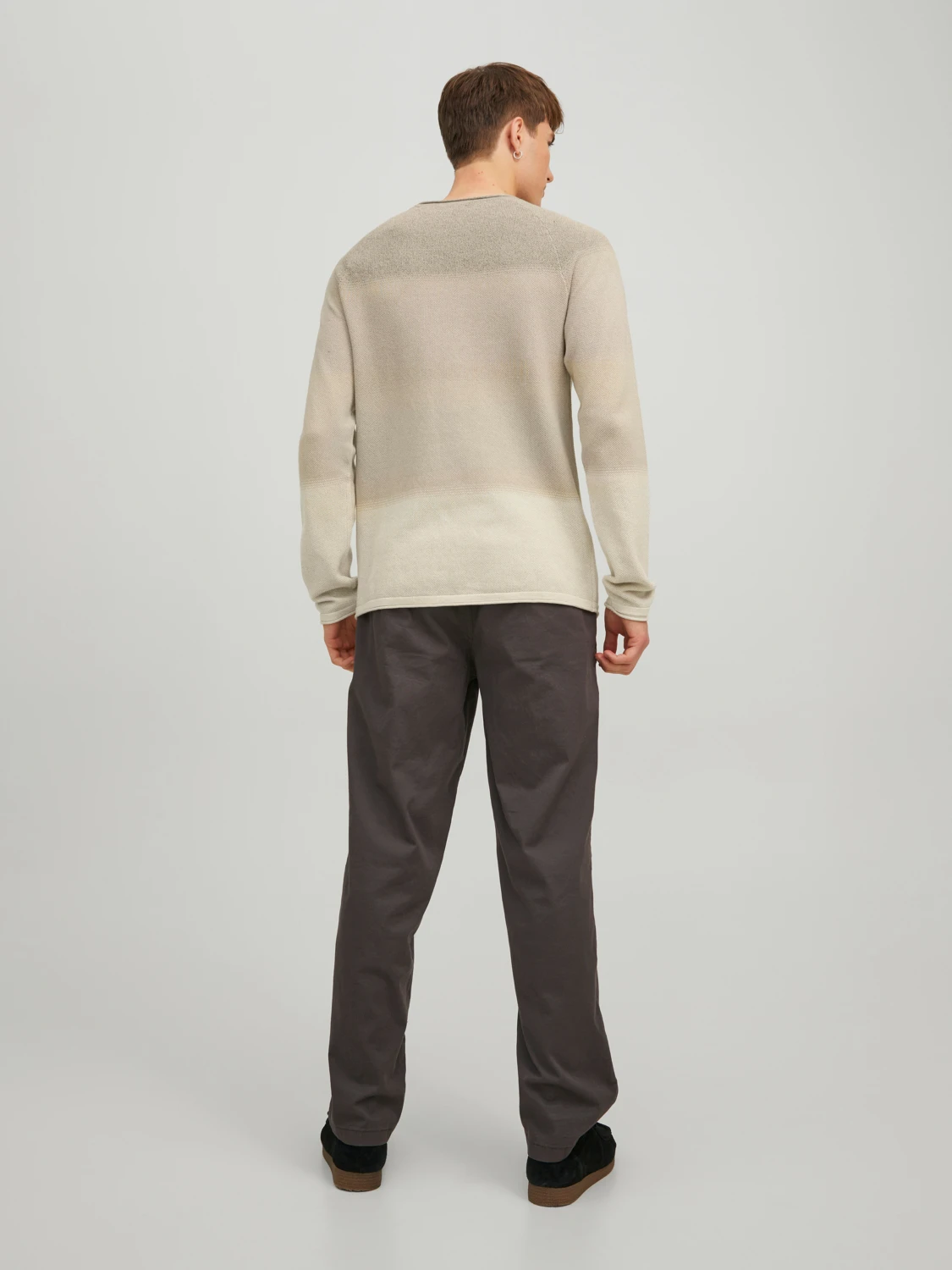 Светр Jack & Jones Hill Knit Світло-Бежевий S (21347142) - фото 2