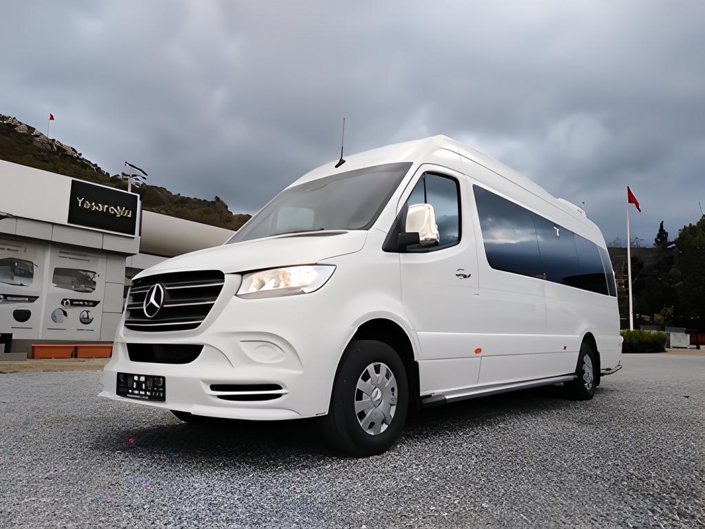 Накладка на передній бампер Meliset для Mercedes Sprinter 2018 р Під фарбування 74203 - фото 4