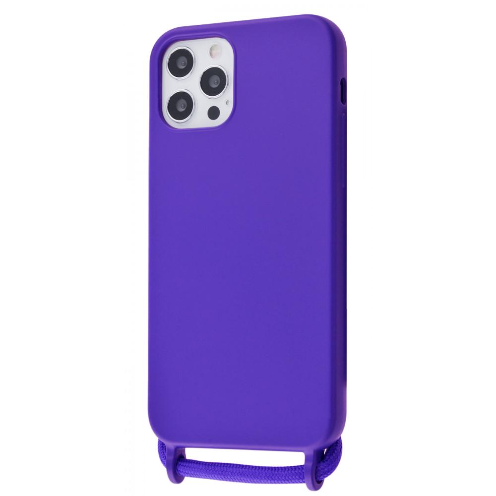 Чехол WAVE Lanyard case TPU для iPhone 11 Ultramarine