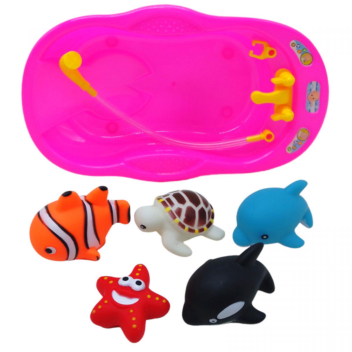 Игровой набор Морские жители Розовый (236861)