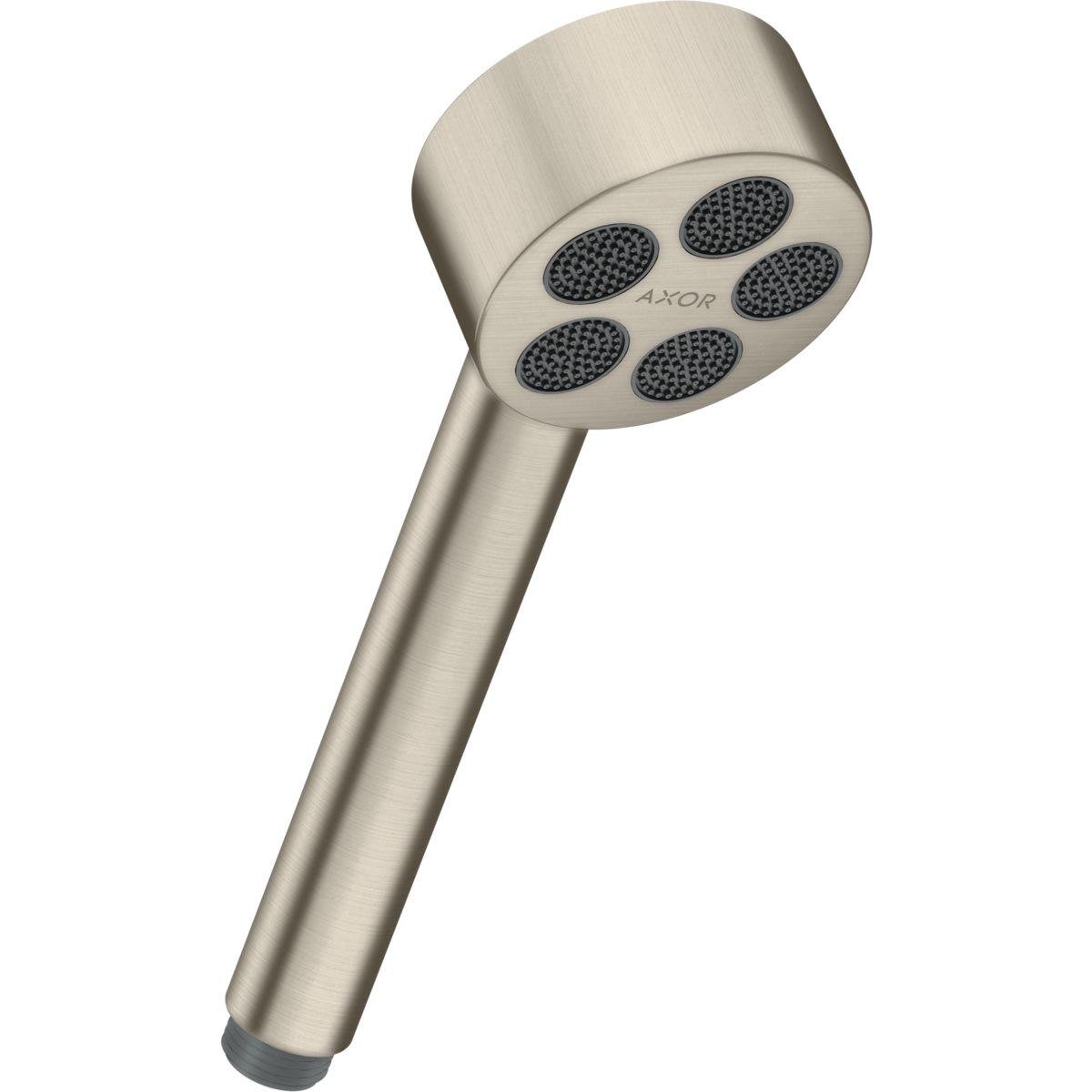 Лійка душова Hansgrohe AXOR One EcoSmart 48651820 однорежимна 73 мм Сатин (249683)