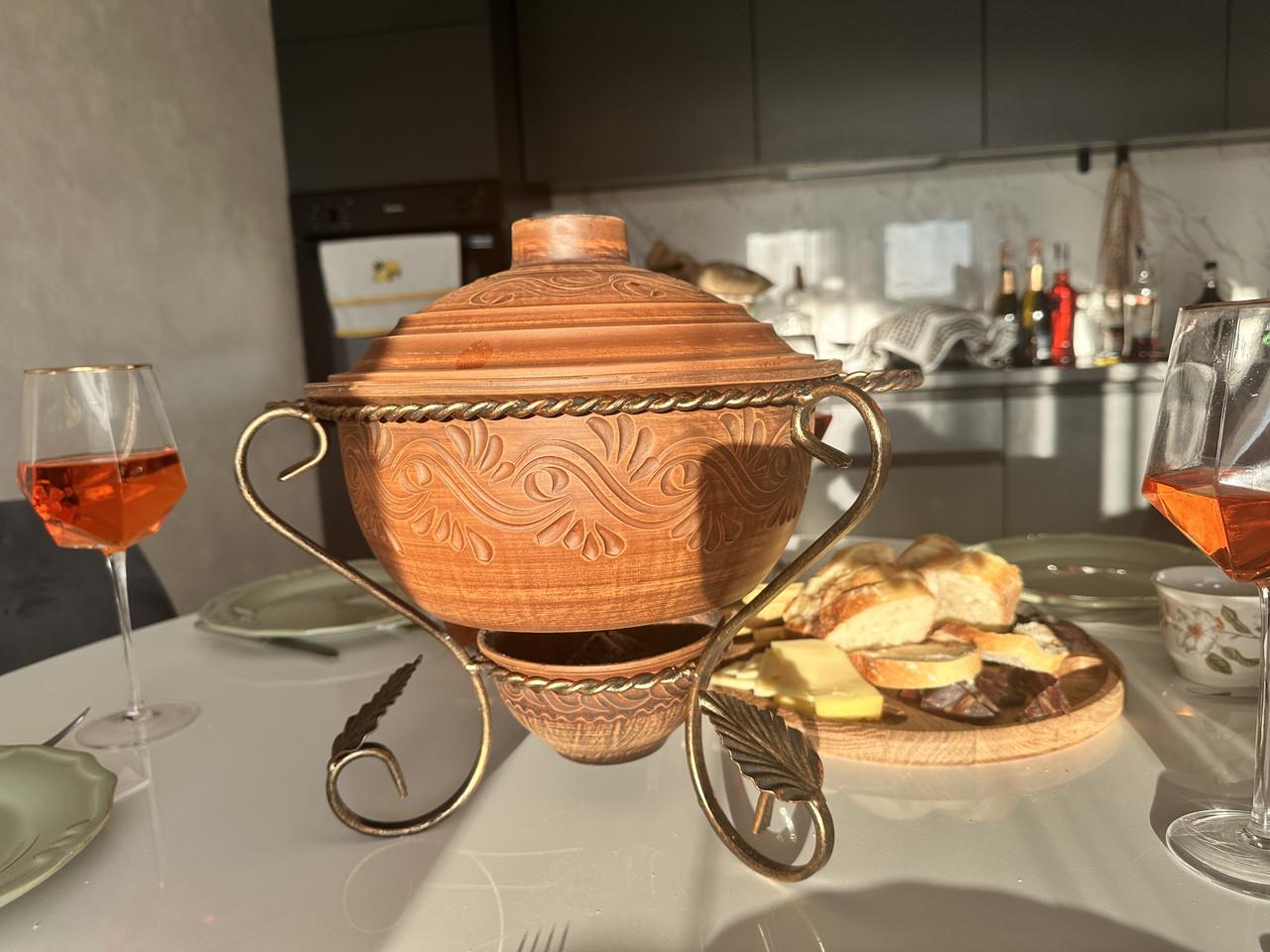 Садж для подачі м'ясних страв 4 л (1063597889) - фото 4 Садж для подачі м'ясних страв 4 л (1063597889) - фото 4