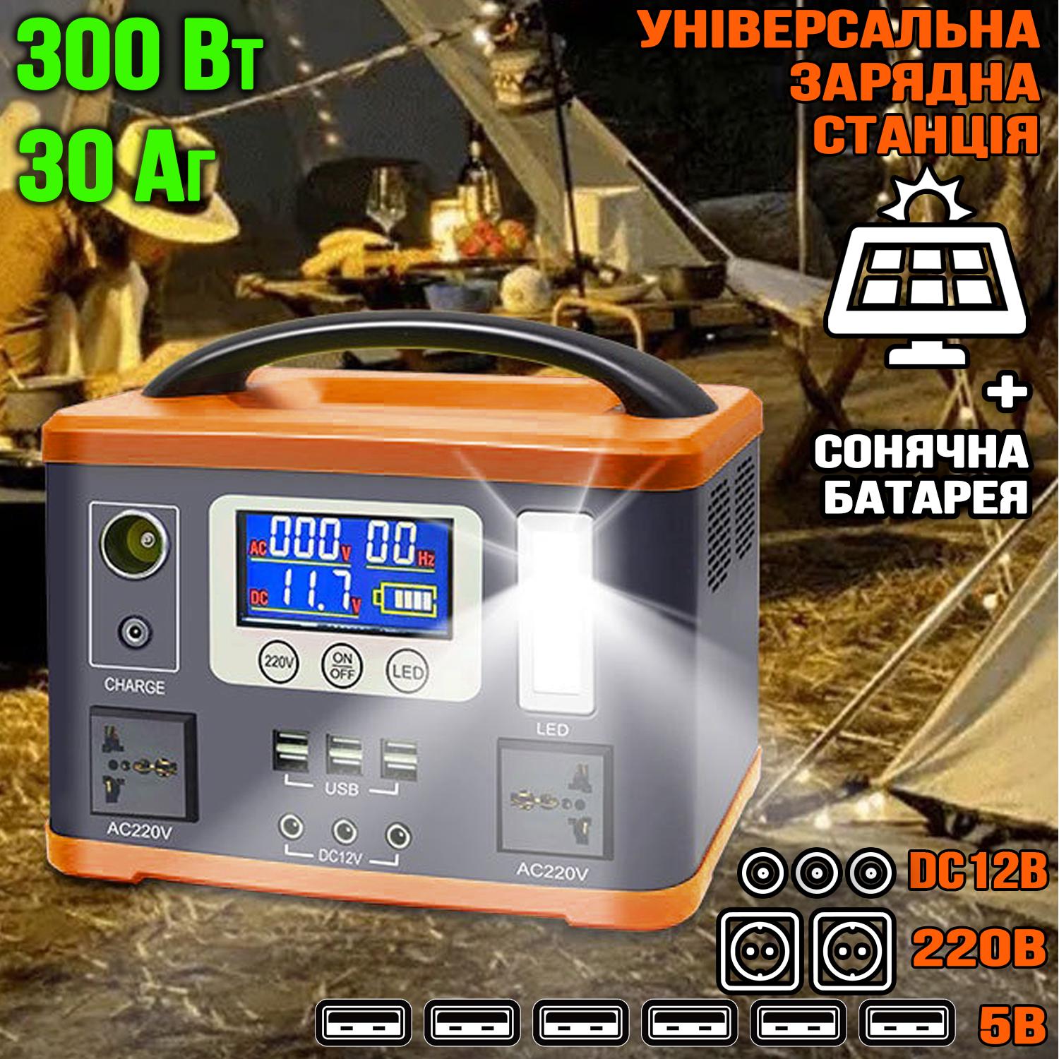 Зарядна станція EPP-300W + сонячна панель (1d549697) - фото 2