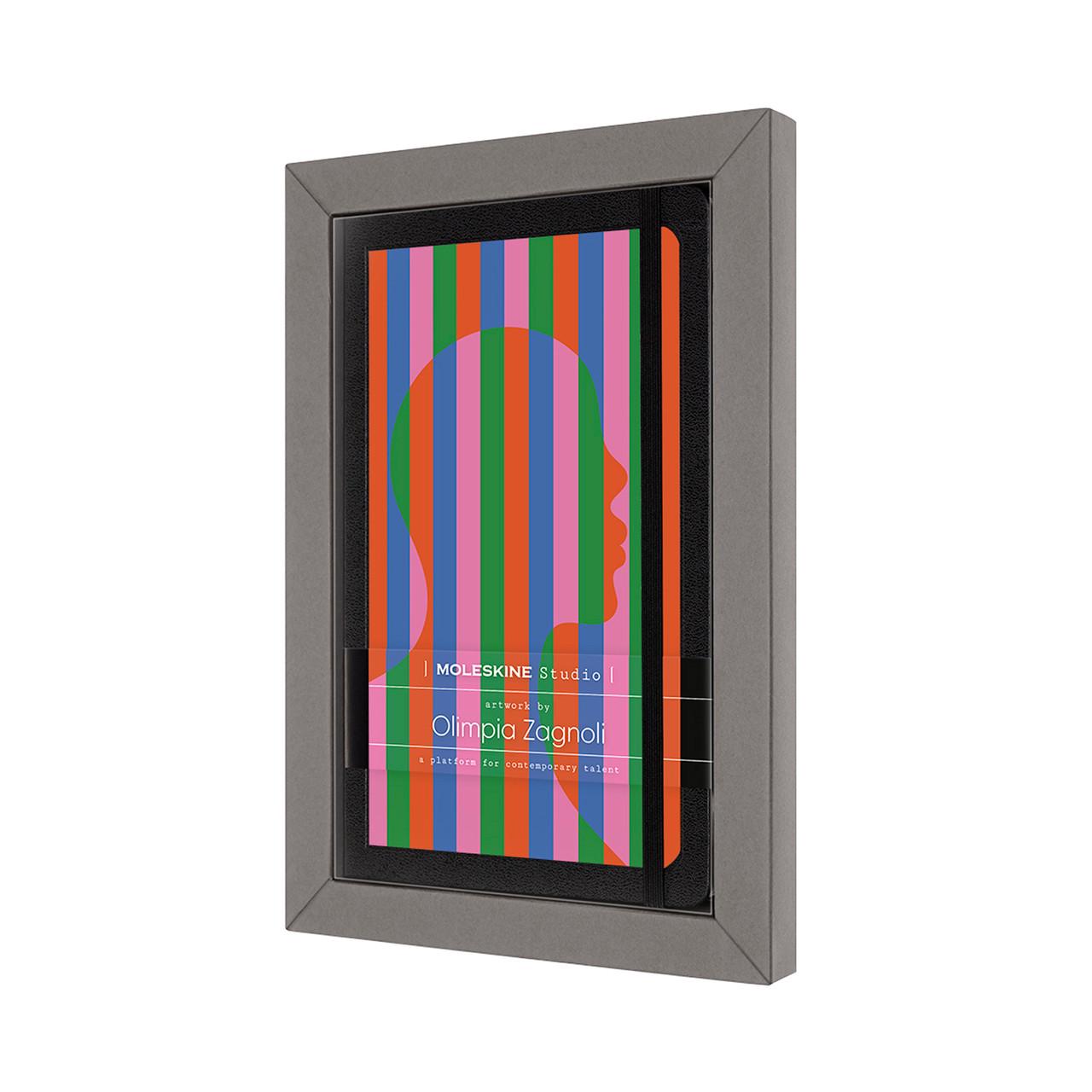 Блокнот Moleskine Limited Studio средний 13х21 см с чистыми листами Olimpia Zagnoli (8056420854046)