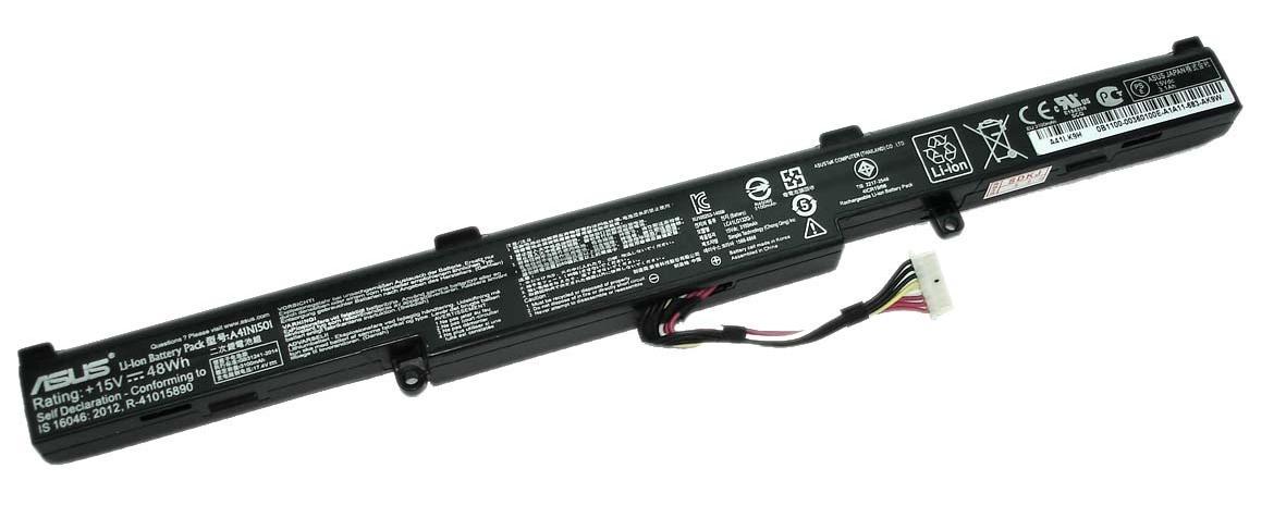 Аккумулятор для ноутбука Asus A41N1501 ROG GL752VW 15V Black 3100mAh Orig