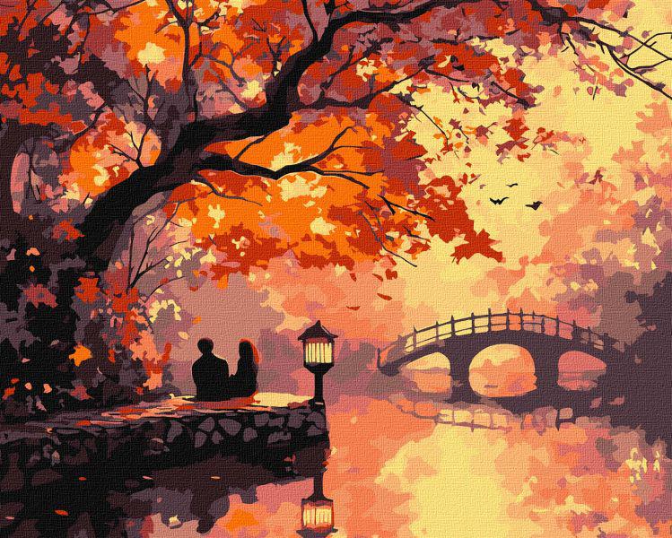 Картина за номерами Ideyka Осіння ідилія 40x50 см (Id-KHO6368)