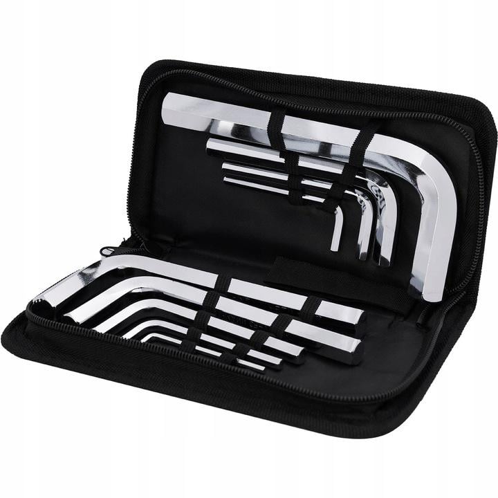 Набір шестигранників Richmann 9 шт 3-17 мм в пеналі (C6620) Набір шестигранників Richmann 9 шт 3-17 мм в пеналі (C6620)