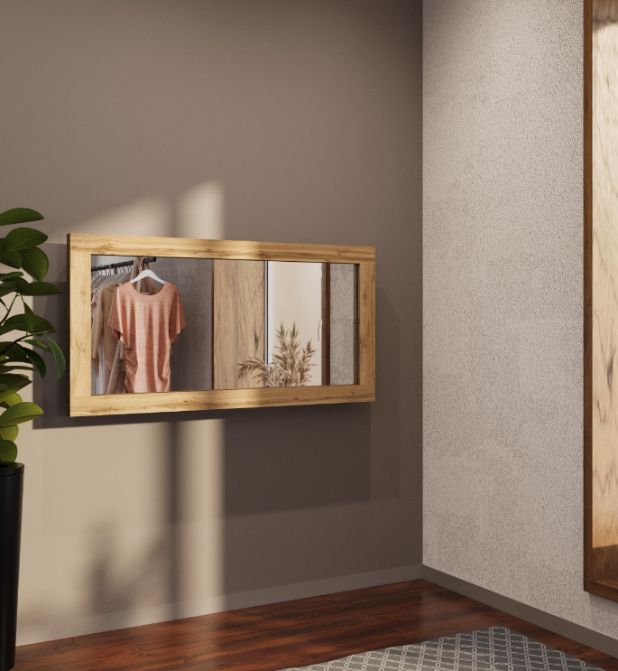 Зеркало Сканди 1280х690 см Дуб тахо (16917860) Зеркало Сканди 1280х690 см Дуб тахо (16917860)