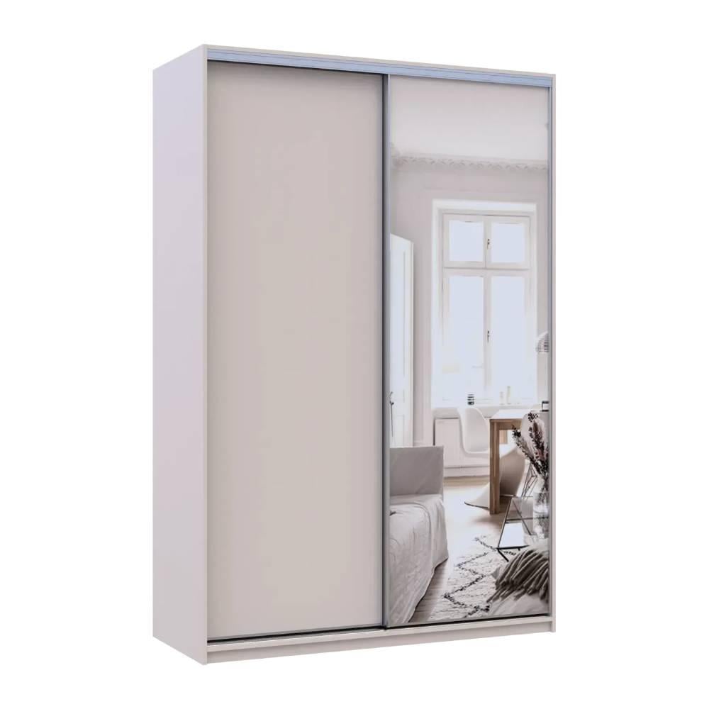 Шкаф-купе Doros Сити Лайт Кашемир 1 ДСП/1 зеркало 150х45х225 см (80736356)