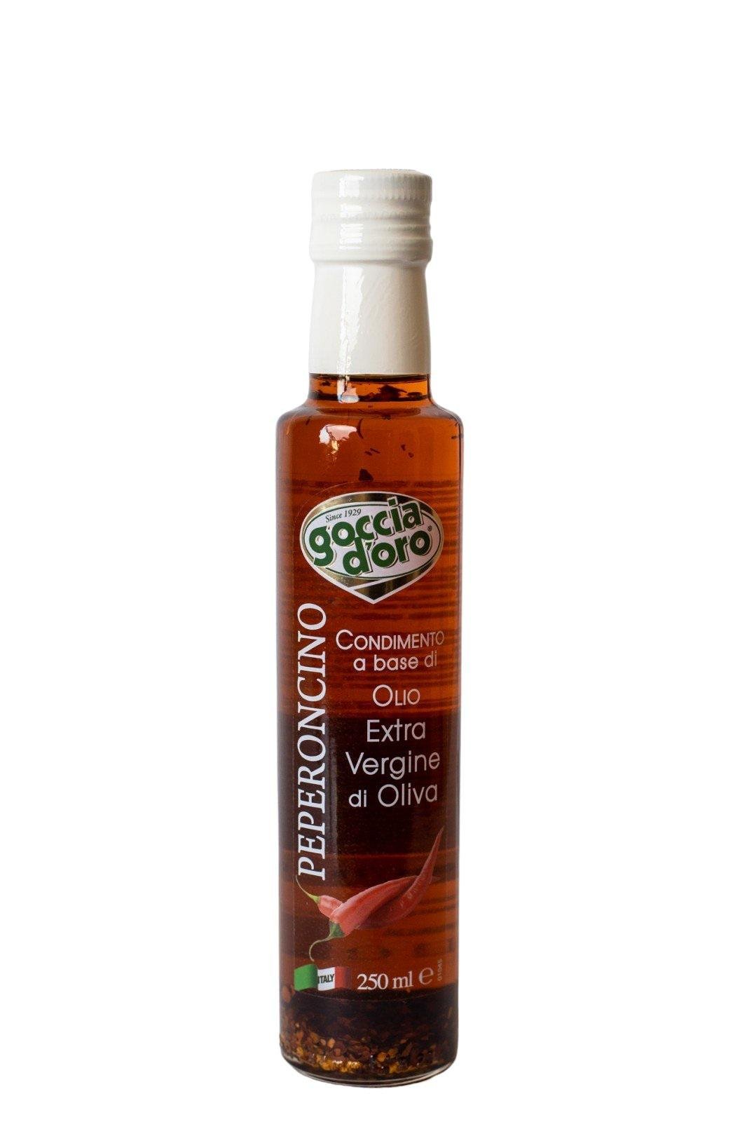 Оливковое масло Extra Vergine с чили 0,250 л Оливковое масло Extra Vergine с чили 0,250 л