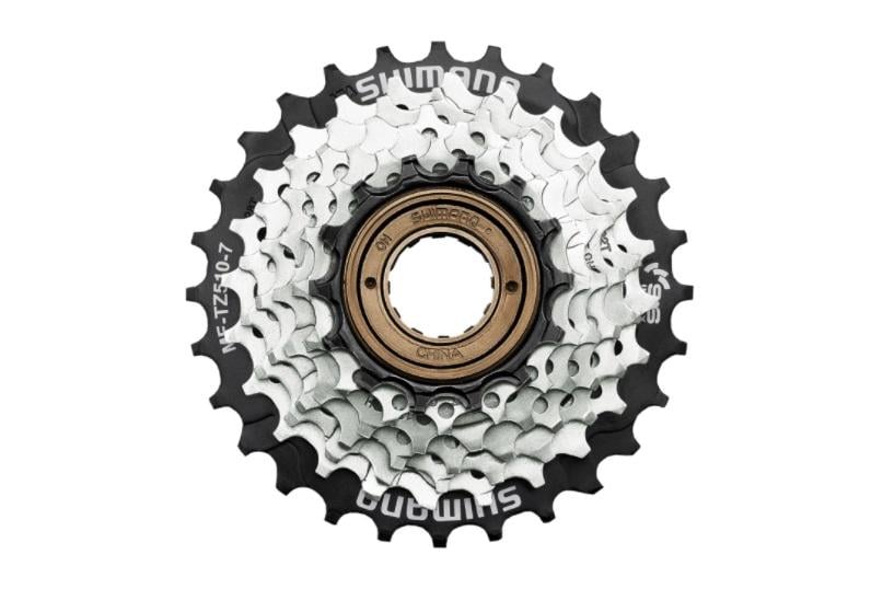 Трещетка велосипедная Shimano TZ-510-7 звезд/комплект звезд велосипедных задних
