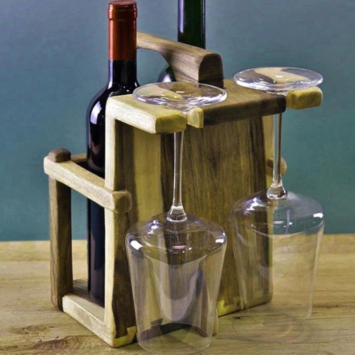 Полка для вина настольная Ретлиф Мускат (Впс-009807)