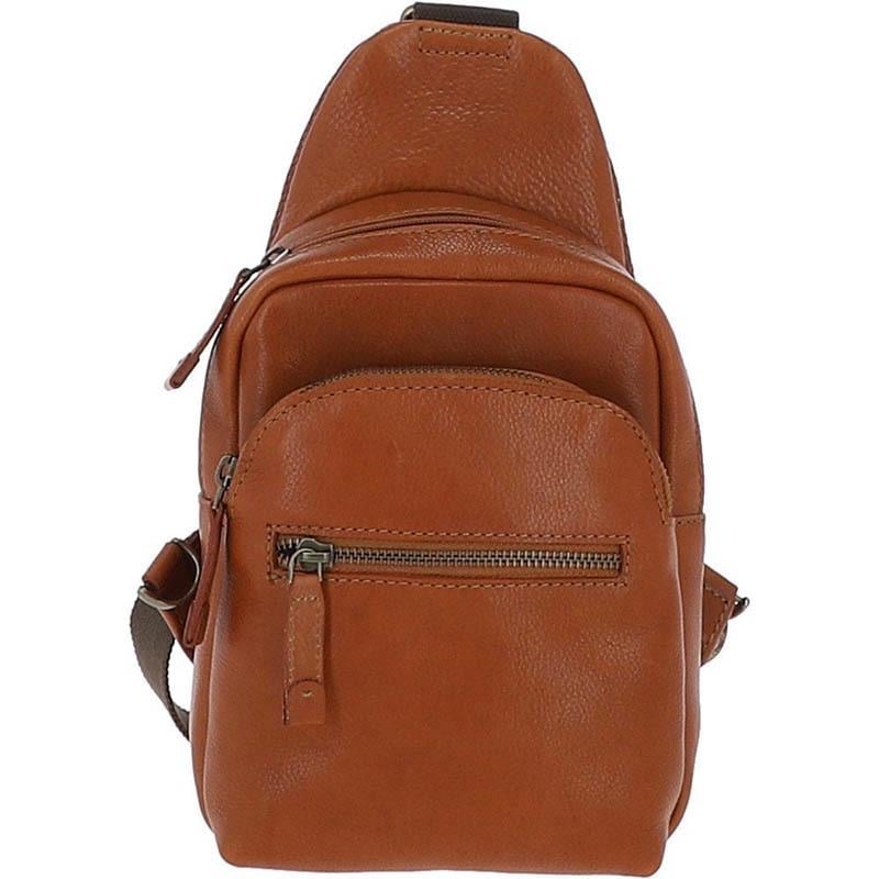 Сумка-слинг мужская Ashwood Temponado 3,5 л Tan (8147 TAN)