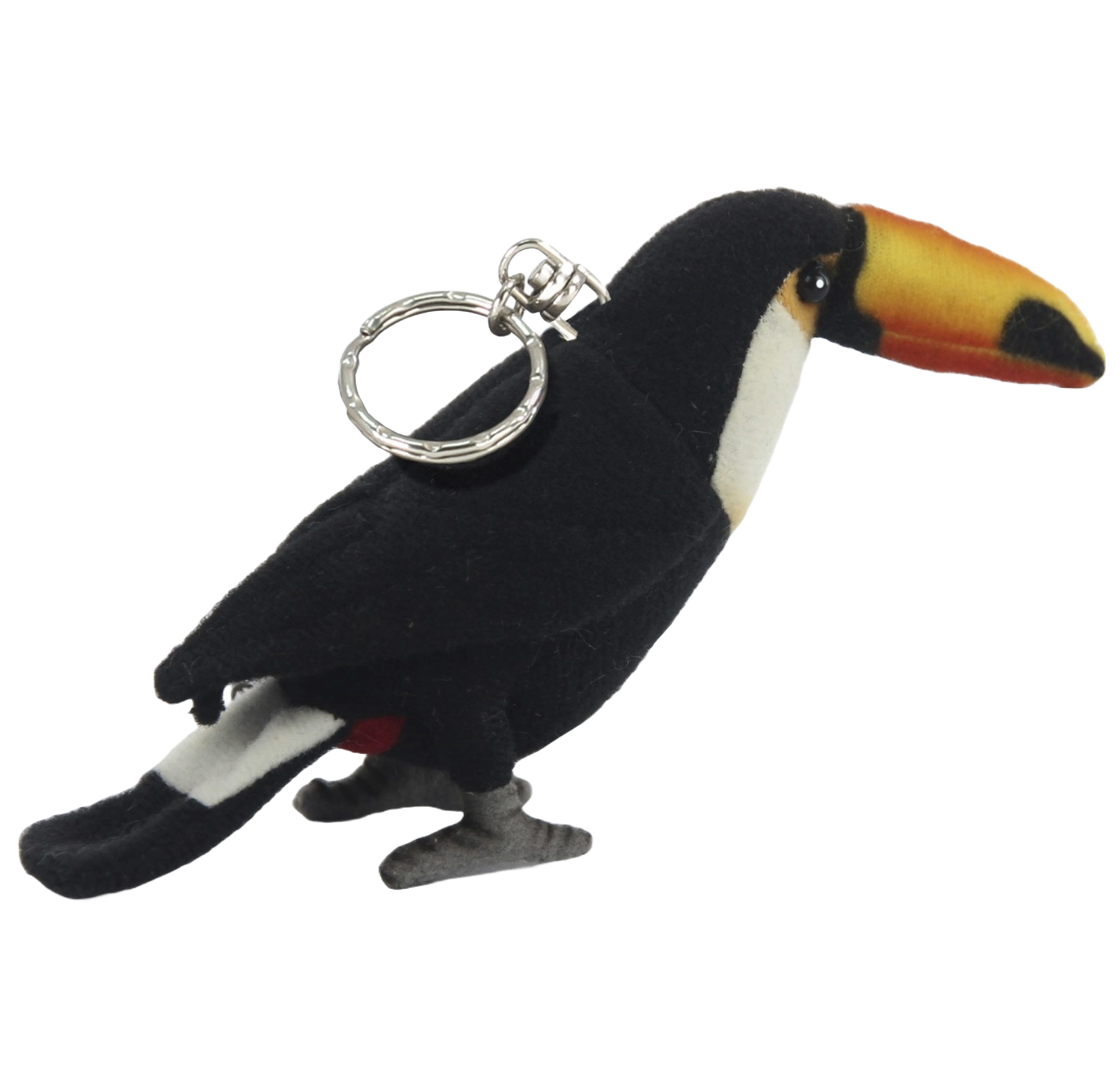 М'яка іграшка брелок Hansa Тукан 8х12 см (7992)