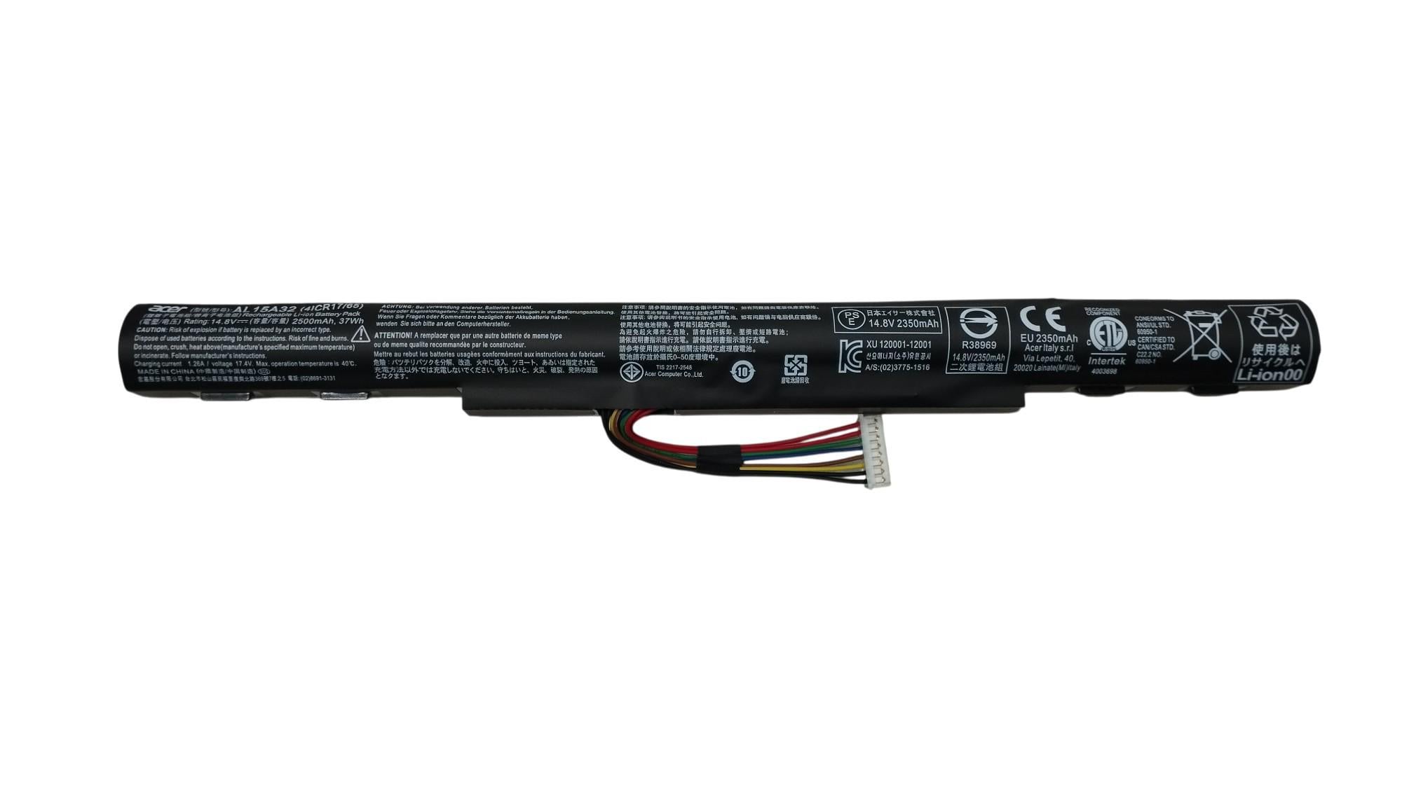 Аккумулятор для ноутбука Acer AL15A32 Aspire E5-422 14.8V 2500 mAh (061271)