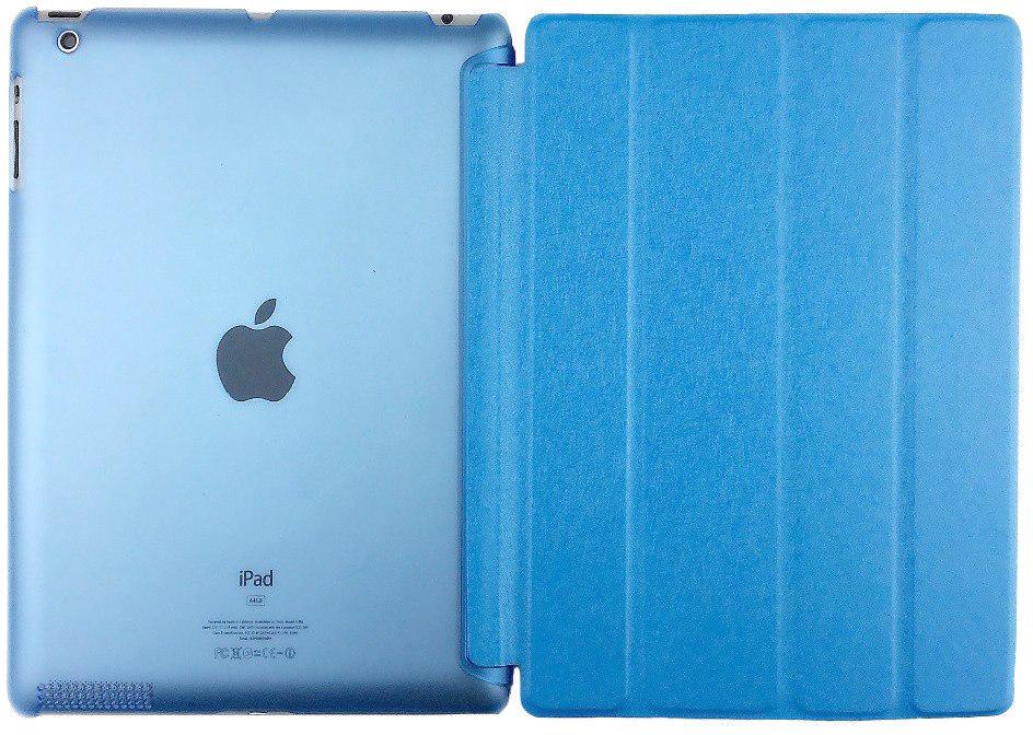 Чехол SilkCase Magnet для iPad 2/3/4 Light Blue (15013)