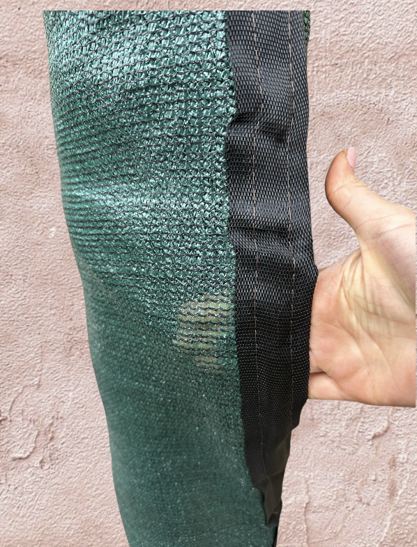 Сетка заборная затеняющая AgroStar усиленная с люверсами 95% 1,5x50 м Зеленый (1292) - фото 6 Сетка заборная затеняющая AgroStar усиленная с люверсами 95% 1,5x50 м Зеленый (1292) - фото 6