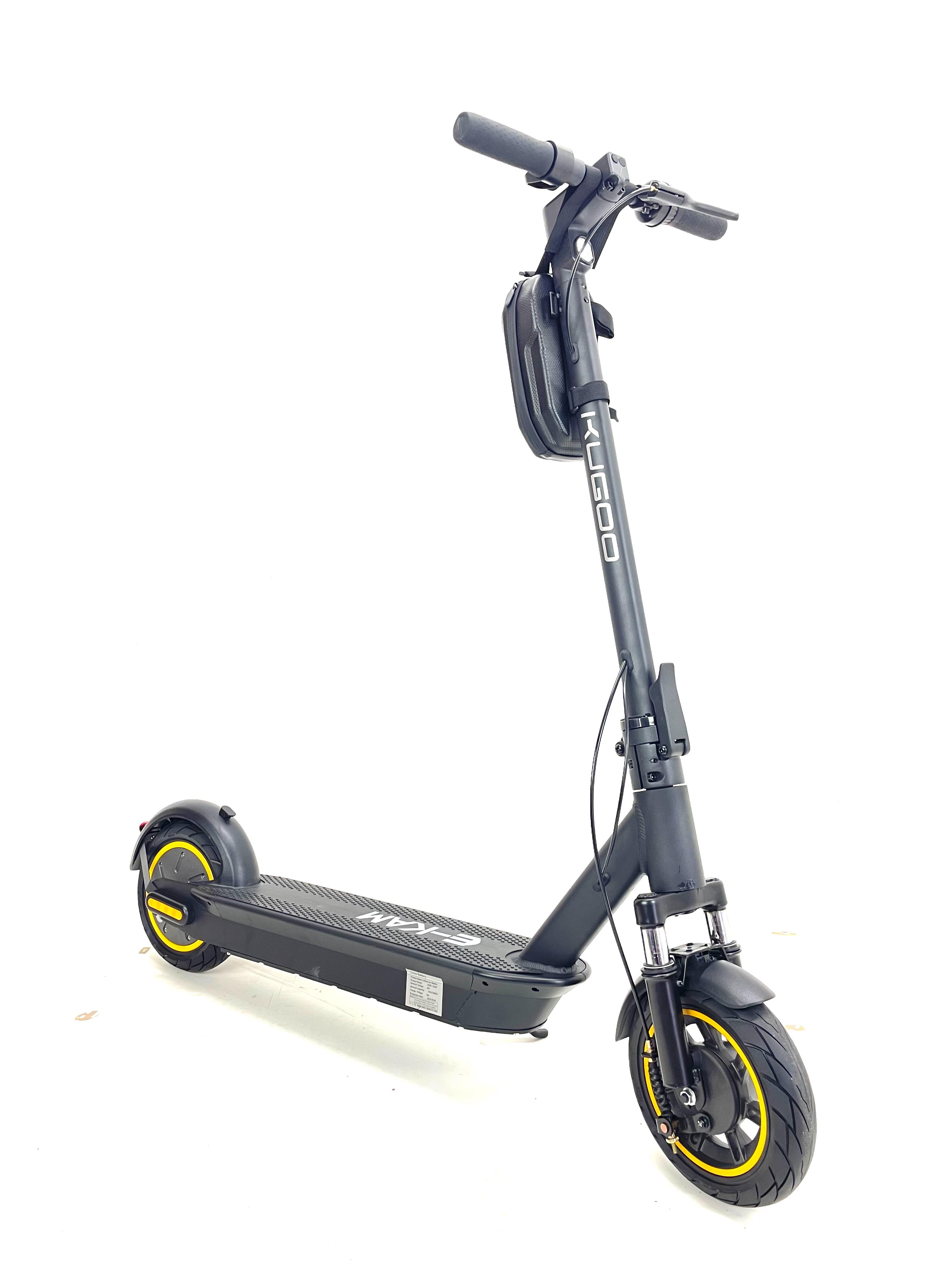 Электросамокат Kugoo G30 Ekam 600W 36V 18Ah с амортизатором и сумкой