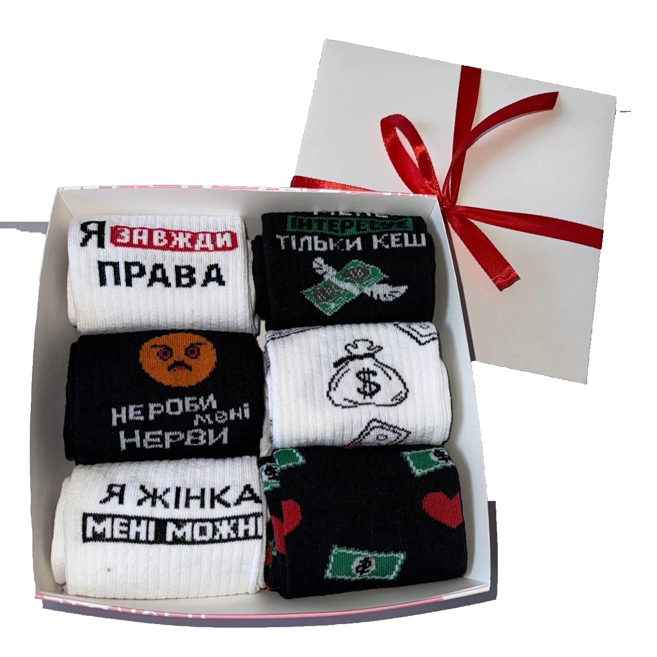 Набор носков женских в подарочной коробке р. 36-41 6 пар (26861449) Набор носков женских в подарочной коробке р. 36-41 6 пар (26861449)
