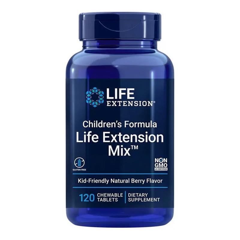 Комплекс вітамінів для дітей Life Extension Children's Formula Life Extension Mix Ягідний 120 жувальний табл. (23189-01)