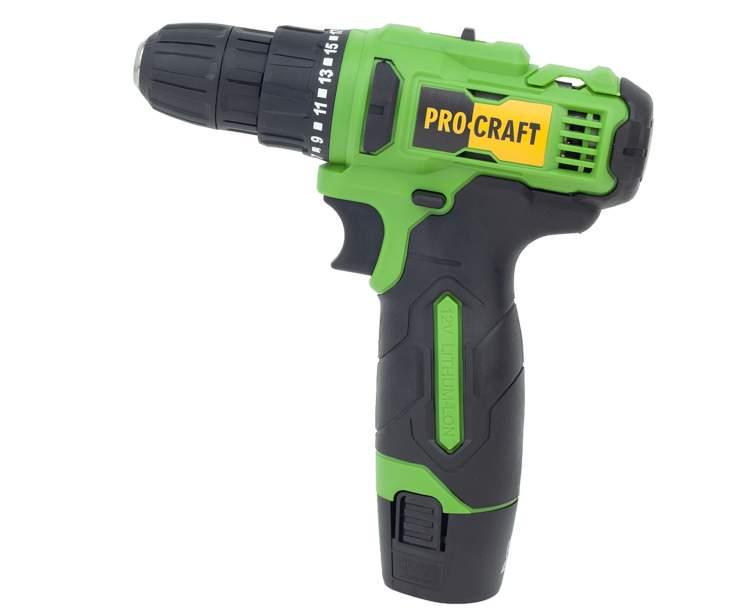 Шуруповерт ProCraft PA12Li COMPACT - фото 4 Шуруповерт ProCraft PA12Li COMPACT - фото 4