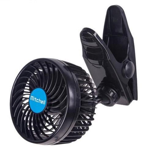 Вентилятор Mitchell 4,5" 12 V 4 W c клипсой (HX-T701E)