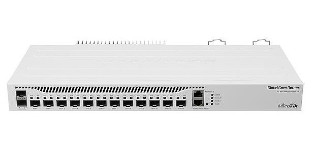 Маршрутизатор Mikrotik CCR2004-1G-12S+2XS 1xGLan 12xSFP+ 443х224х44 мм Маршрутизатор Mikrotik CCR2004-1G-12S+2XS 1xGLan 12xSFP+ 443х224х44 мм