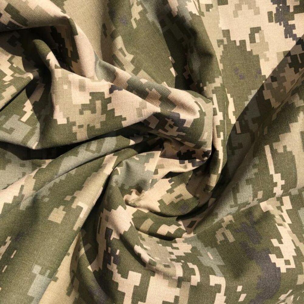 Ткань костюмна рип-стоп ВСУ Пиксель