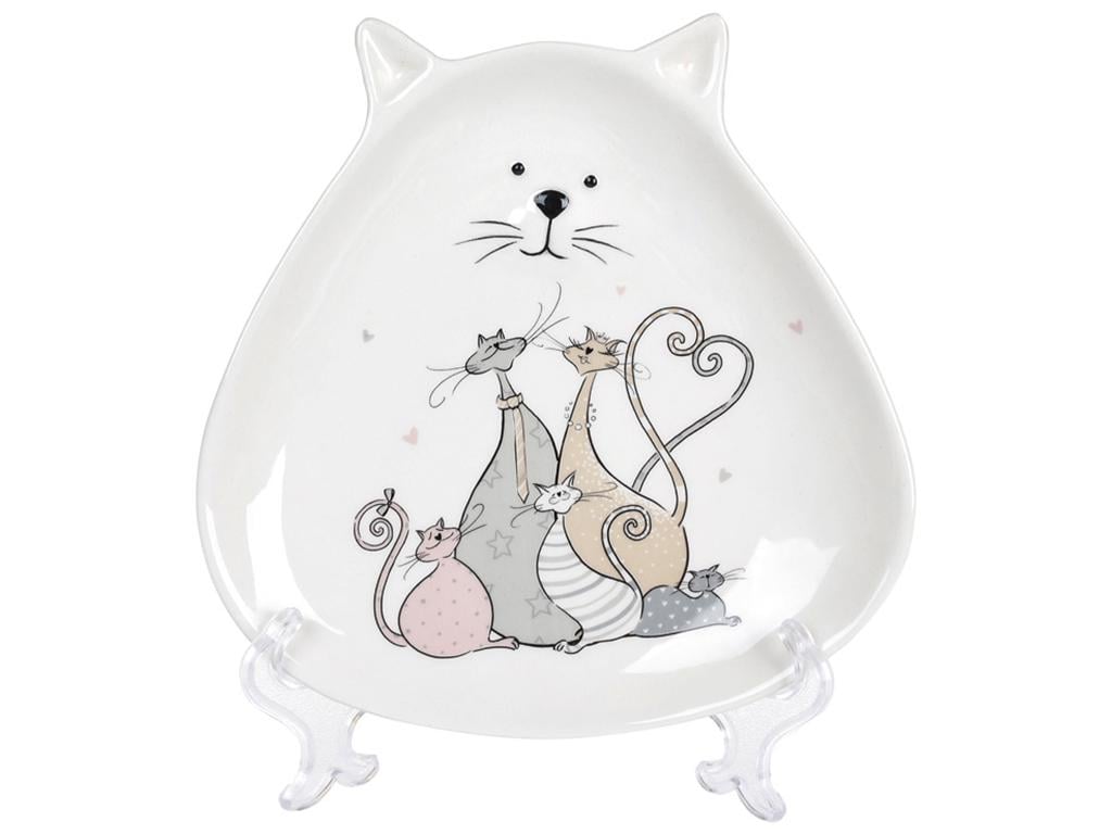 Блюдо керамическое фигурное Веселая семейка 19 см (BDI-DM531-Q) Блюдо керамическое фигурное Веселая семейка 19 см (BDI-DM531-Q)