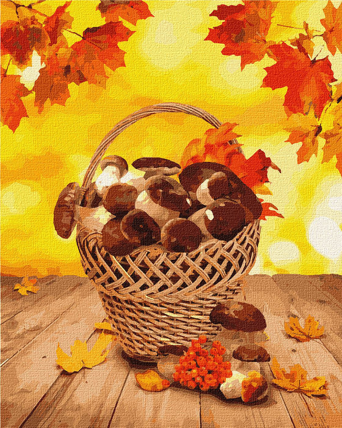 Картина по номерам Идейка Лесные дары 40x50 см (Id-KHO5601)