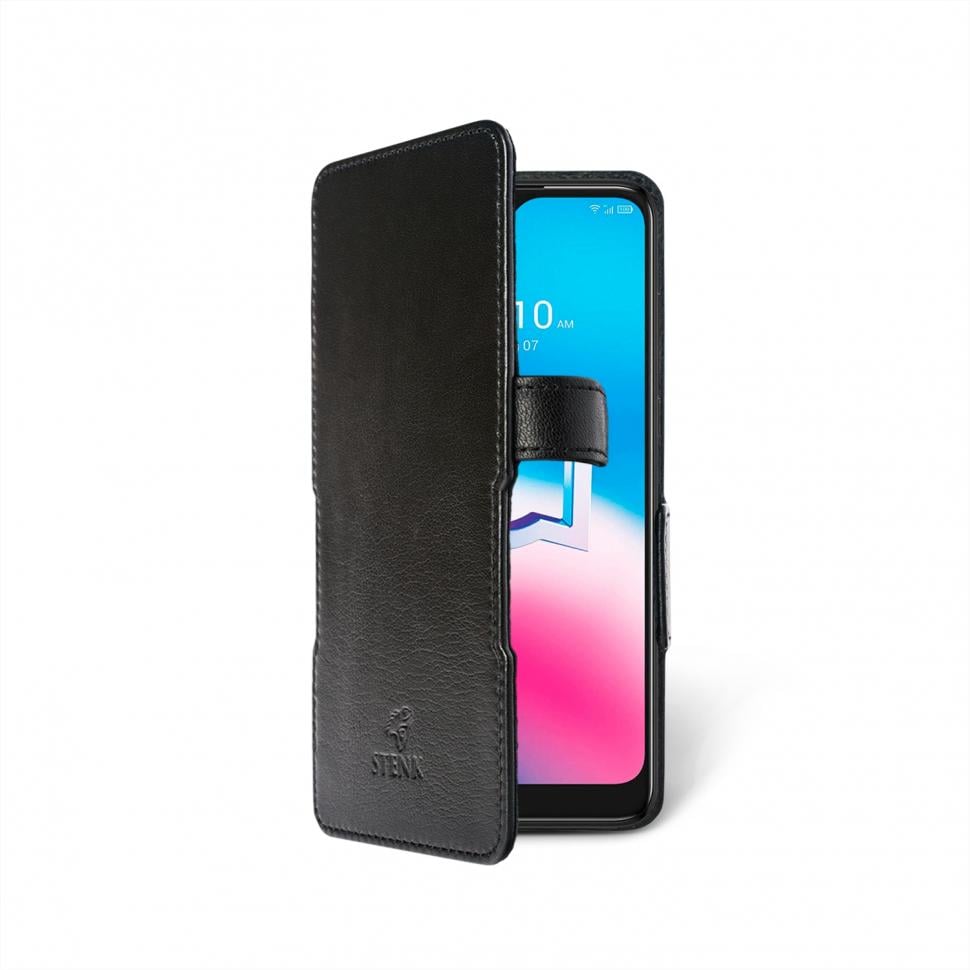 Чехол книжка Stenk Prime для Alcatel 3L 2020 Черный (67458)