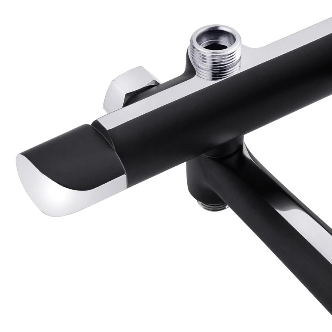 Душевая система Kroner KRP Essen SCH063 Хром/Черный (CV024317) - фото 8 Душевая система Kroner KRP Essen SCH063 Хром/Черный (CV024317) - фото 8