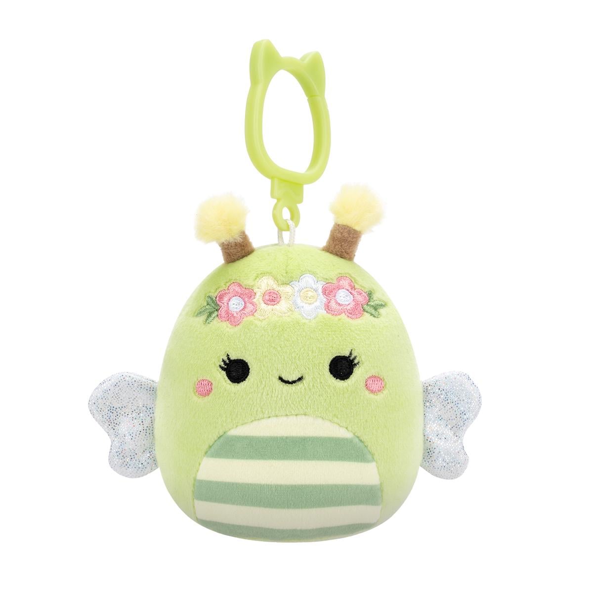 Мягкая игрушка на клипсе Squishmallows Пчелка Сибил 9 см (SQCP00460)
