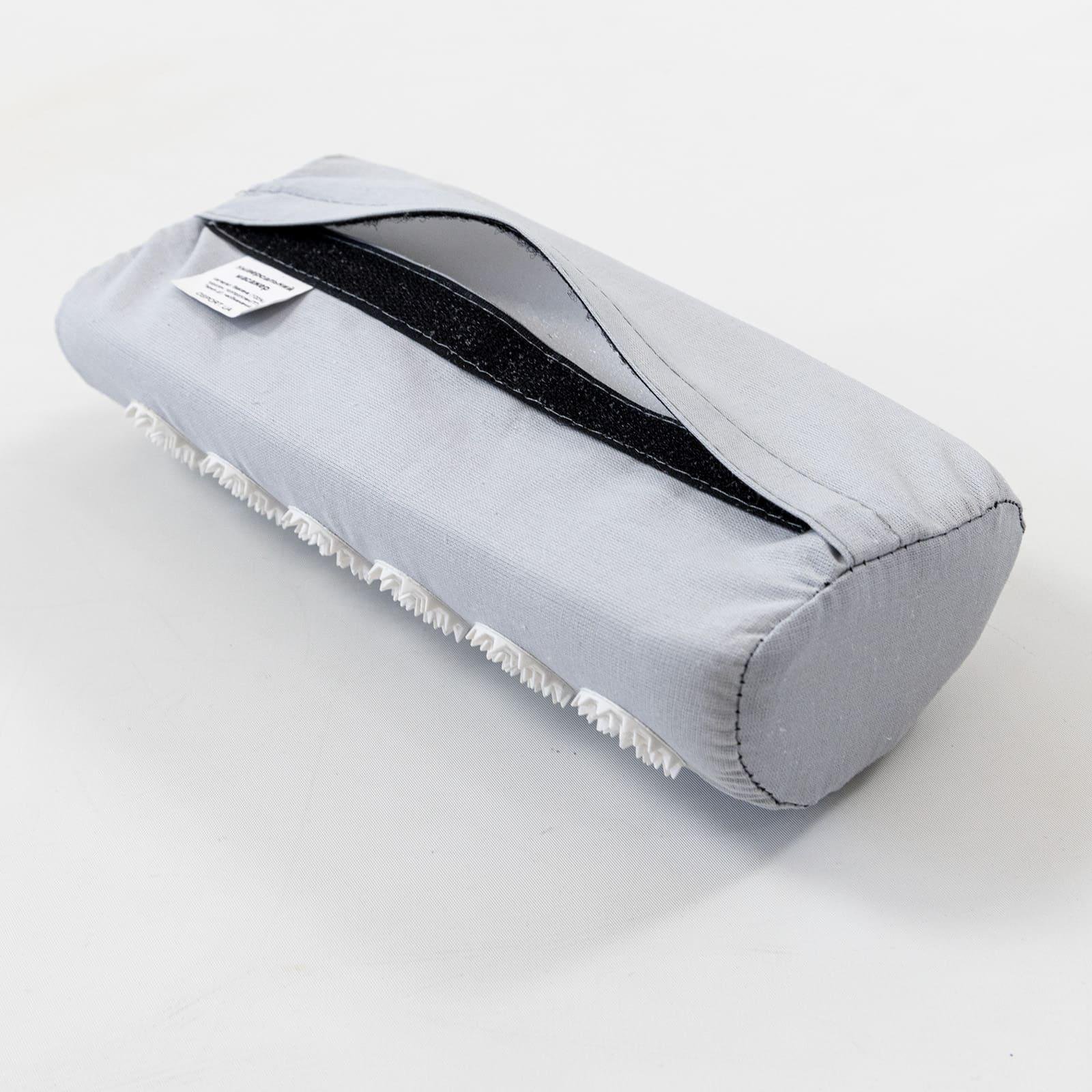 Масажний килимок OSPORT аплікатор Кузнєцова і валик масажер для спини/шиї/ніг/стоп/голови/тіла Сіро-білий (n-0141) - фото 5 Масажний килимок OSPORT аплікатор Кузнєцова і валик масажер для спини/шиї/ніг/стоп/голови/тіла Сіро-білий (n-0141) - фото 5