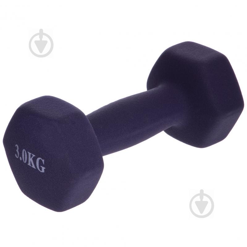 Гантелі для фітнесу SP-Planeta Веселка TA-0001-3 3 Фіолетовий Гантелі для фітнесу SP-Planeta Веселка TA-0001-3 3 Фіолетовий