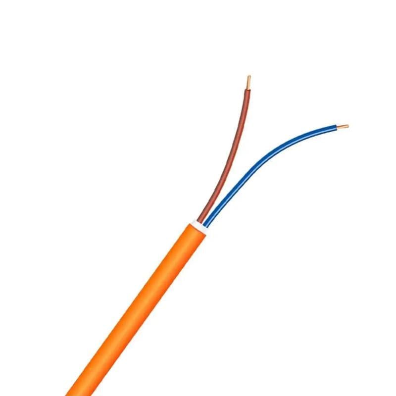 Кабель огнеупорный УКРПОЖКАБЕЛЬ NHXH FE 180/E90 2x1,5 мм2 жесткий двухжильный-однопроволочный монтажный (122134-1C)